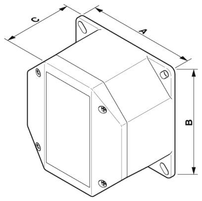 Клеммная коробка-O PX A 121X121X75