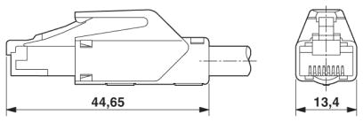 Сетевой кабель-VS-MSD-IP20-93E/0,5