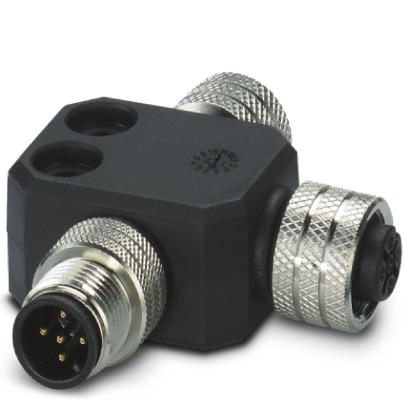 Т-распределитель-SAC-M12T/2XM12 CAN