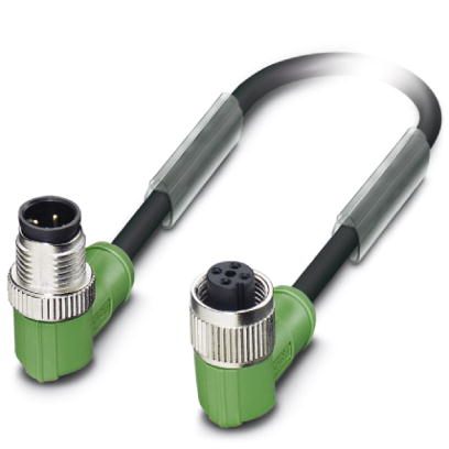 Кабель для датчика / исполнительного элемента-SAC-3P-M12MR/0,3-PUR/M12FR B