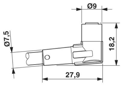 Кабель для датчика / исполнительного элемента-SAC-3P-M12MS-M 8SIFR/.../...