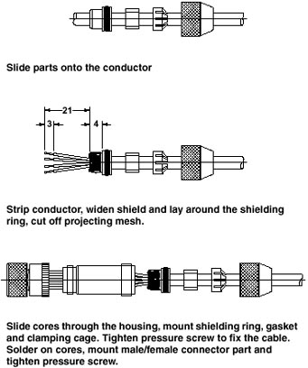 Разъем-SACC-M 8MS-3CON-M-SH