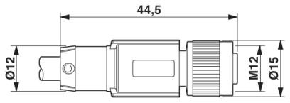 Системный кабель шины-SAC-2P-10,0-915/M12FSB