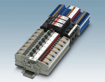 Клеммы для установки предохранителей-UK 10,3-HESI 1500V