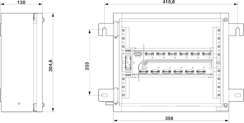 Клеммная коробка-FB2-S1-12SP-T-0-16-00-0-0