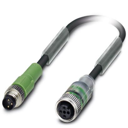 Кабель для датчика / исполнительного элемента-SAC-3P-M 8MS-M12FS-2L/.../...