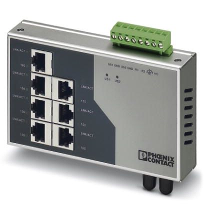 Промышленный коммутатор-FL SWITCH SF 7TX/FX ST