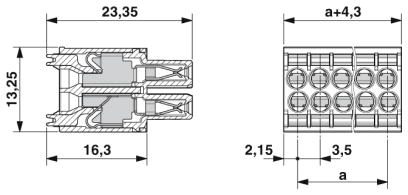 Разъем печатной платы-DFMC 1,5/ 8-ST-3,5