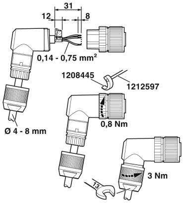 Разъем-SACC-M12FR-4PL SH