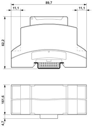 Корпус для электроники-BC 161,6 DKL R KMGY S115