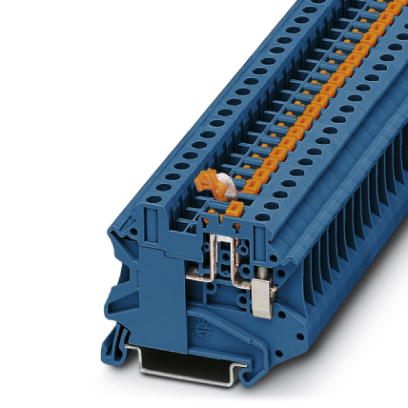 Клеммы с ножевыми размыкателями-UT 4-MT-P/P BU