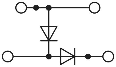 Клеммный блок-STTB 2,5-2DIO/O-UL/UL-UR