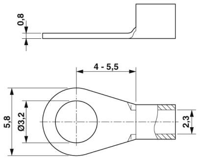 Проходные клеммы-BT 1,25-F