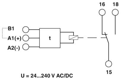 Реле времени-ETD-BL-2T-I-230-PT