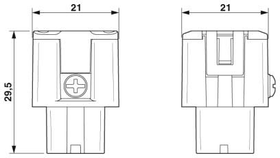 Модуль для контактов-HC-A03-I-PT-F