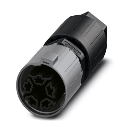 Разъем-QPD P 4PE6,0 9-14 BK