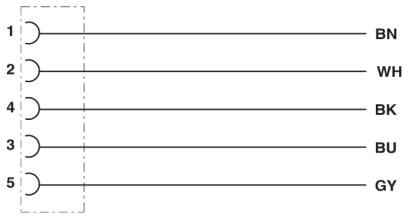 Проходная деталь-SACC-DSI-FS-5CON-PG 9/0,5 SCO