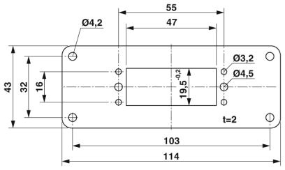 Соединительная плата-HC-B 16-ADP-VC-2