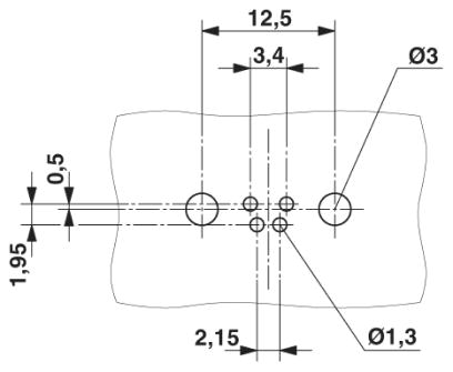 Встраиваемые разъемы-SACC-DSI-M8FS-4CON-M10-L90 SH