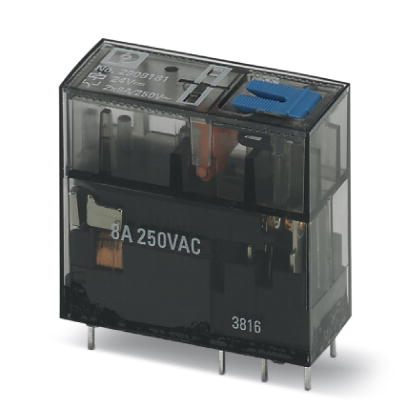 Одиночное реле-REL-MR-BL-24DC/21-21/MS