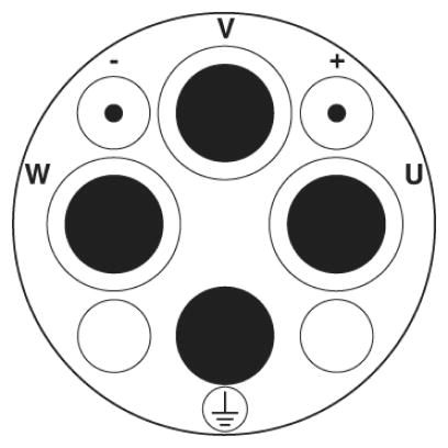 Аппаратн. соединитель, передняя стенка-SL-5EPWN8AWA00