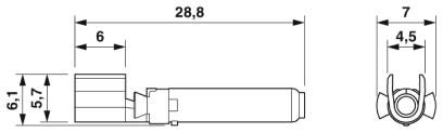 Обжимной контакт-PV-FT-CCM-2,5-4-R1000