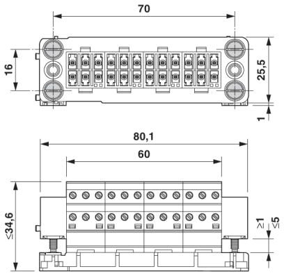 Комплект контактных вставок-VC-AR3/4M-S6666-SET