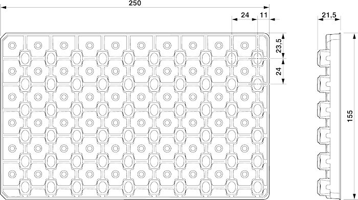 Встраиваемые разъемы-SACC-CI-M12FSD-4P SMD T