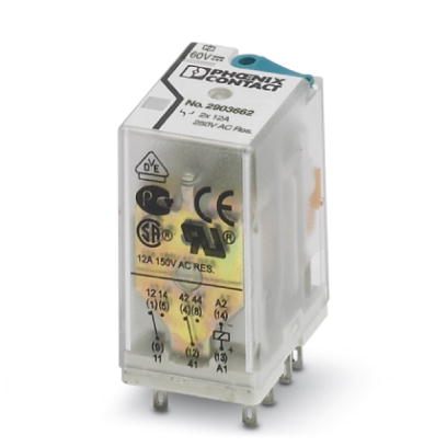 Одиночное реле-REL-IR2/LDP-60DC/2X21