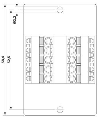 Интерфейсный модуль-DFLK-D 9 SUB/M/FKCT