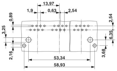 Гнездовая вставка для RJ45-VS-08-BU-RJ45/LP-4