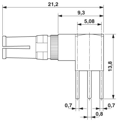 Коаксиальный контакт D-SUB-VS-ST-KX-50-LP