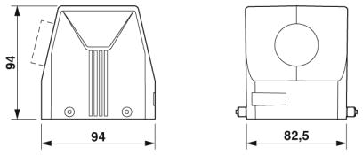 Корпус-HC-STA-B32-HHFD-1STP42-EL-AL
