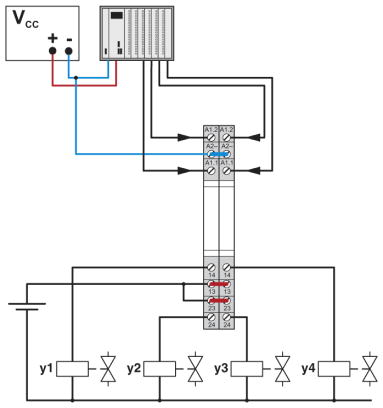 Релейный модуль-PLC-2RSC-24DC/ 1