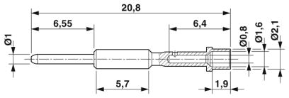 Обжимной контакт-SF-6CP2000