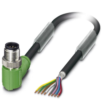 Кабель для датчика / исполнительного элемента-SAC-8P-M12MR/ 1,5-PUR SH