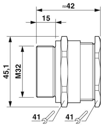 Кабельный ввод-G-ESS-M32-M66L-STES-S