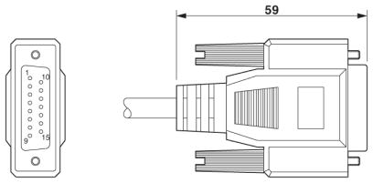 Кабель D-SUB-VS-15-DSUB-20-LI-5,0