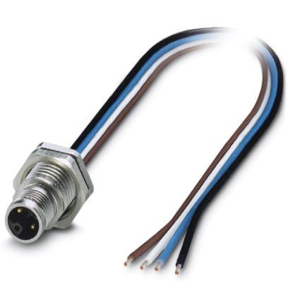 Встраиваемые разъемы-SACC-DSI-M12MSL-4CON-M16XL/0,2