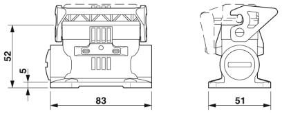 Корпус-HC-STA-D15-SLWSC-2SSM25-EL-AL