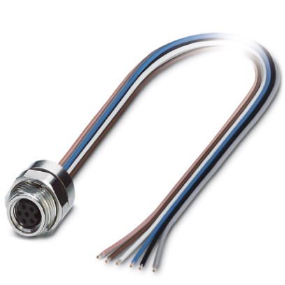 Встраиваемые разъемы-SACC-DSI-M 8FS-6CON-M12/0,5