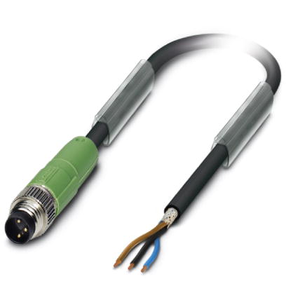 Кабель для датчика / исполнительного элемента-SAC-3P-M 8MS/ 1,5-PUR SH