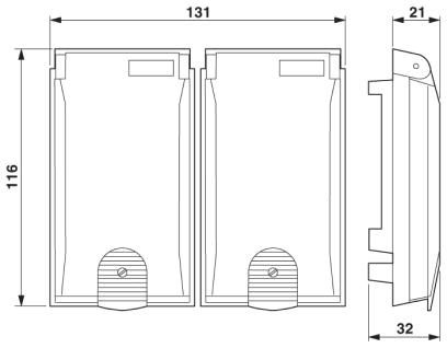 Встраиваемые рамы-VS-SI-EB-EMV-2