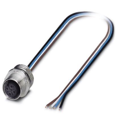 Проходная деталь-SACC-E-M12FS-4CON-PG9/0,5
