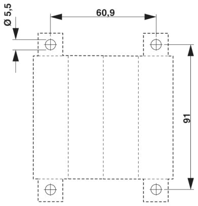 Клемма для высокого тока-UKH 70-3L/N-F