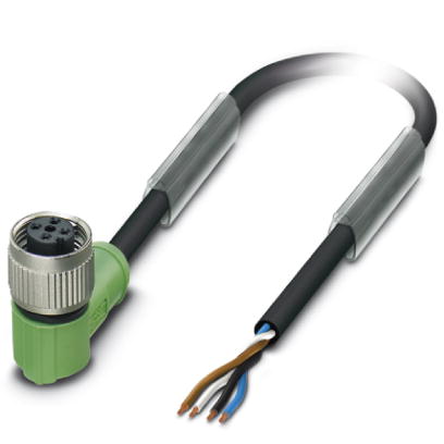 Кабель для датчика / исполнительного элемента-SAC-4P-5,0-PUR/FR SCO