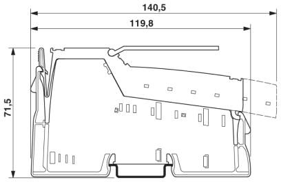 Клеммы Inline-IB IL AO 2/UI-PAC