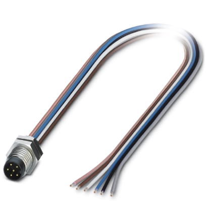 Встраиваемые разъемы-SACC-DSI-M 8MS-6CON-M 8/0,5