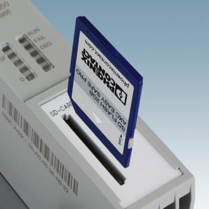 Модуль памяти настроек программ/конфиг. данных-SD FLASH 2GB AXC EASY SAFE PRO