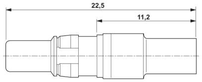 Коаксиальный контакт D-SUB-VS-ST-KX-50-RG178